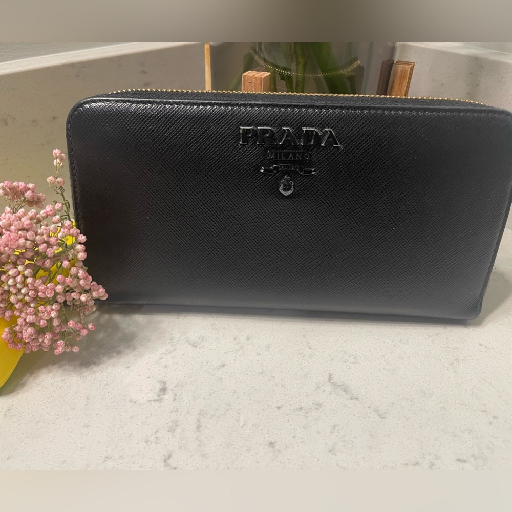 Prada Black Wallet
